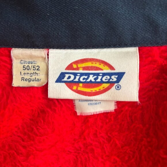 Vintage Fleece Lined Dickies Jacket Men's 50/52 - Picture 6 of 6